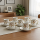 Porcelain Mug Set - 12 Pcs